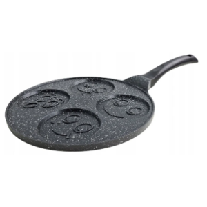 ТИГАН ПАЛАЧИНКИ -УСМИВКА 26 СМ. МРАМОРНО НЕЗАЛ. ПОКРИТИЕ ZL 2421