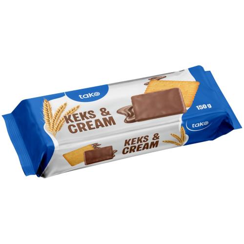 ТАКО БИСКВИТИ PETIT 0.150 С КАКАОВА ГЛАЗУРА