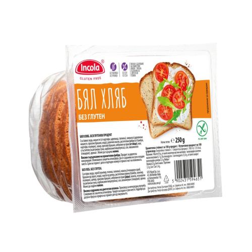 ВИБО БЯЛ ХЛЯБ БЕЗ ГЛУТЕН 0.250
