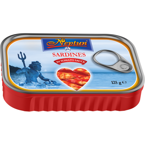 НЕПТУН САРДИНИ В ДОМАТЕН СОС 125 ГР.