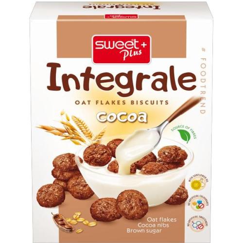 СУИТ МИНИ ОВЕСЕНИ БИСКВИТИ INTEGRALE 0.250 COCOA