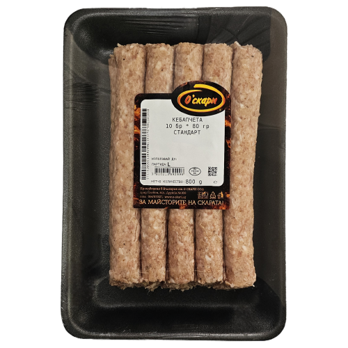 О СКАРИ ЗАМРАЗЕНО КЕБАПЧЕ 10х0.080 СТАНДАРТ