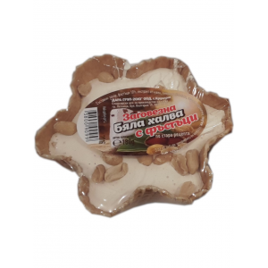 ГОФРЕТА БЯЛА ХАЛВА С ФЪСТЪЦИ 0.180