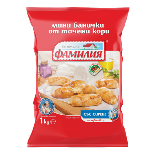 ФАМИЛИЯ МИНИ БАНИЧКИ ОТ КОРИ 1КГ-СИРЕНЕ пр. 6.99лв
