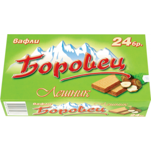 ВАФЛИ БОРОВЕЦ ЛЕШНИК 24бр КУТИЯ 550гр