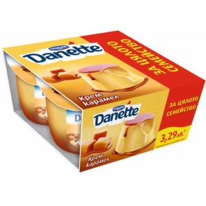 ДАНЕТ КРЕМ КАРАМЕЛ МУЛТИПАК 4x0.125