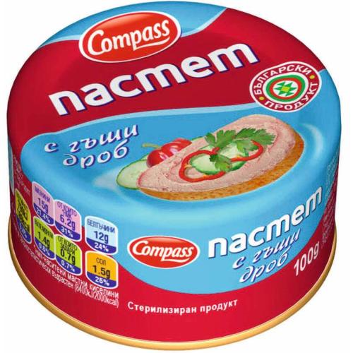 КОМПАС ПАСТЕТ ГЪШИ 0.100