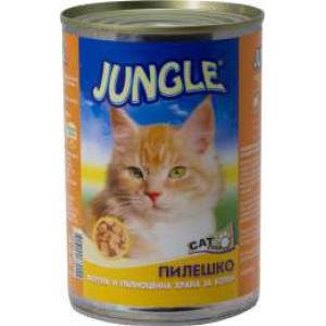 ДЖАНГЪЛ КОТКА 0.410 КОНСЕРВА ПИЛЕ