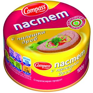 КОМПАС ПАСТЕТ ПИЛЕШКИ 0.100