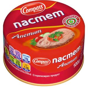 КОМПАС ПАСТЕТ АПЕТИТ 100 НОВО
