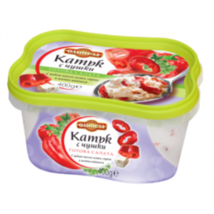 ОЛИНЕЗА САЛАТА 0.400 КАТЪК С ЧУШКИ