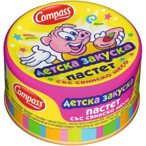 КОМПАС ПАСТЕТ ДЖУНИЪР СВИНСКИ 0.100