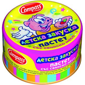 КОМПАС ПАСТЕТ ДЖУНИЪР СВИНСКИ 0.100