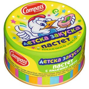 КОМПАС ПАСТЕТ ДЖУНИЪР ПИЛЕШКИ 0.100