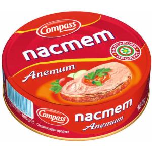 КОМПАС ПАСТЕТ ПИЛЕШКИ 0.180