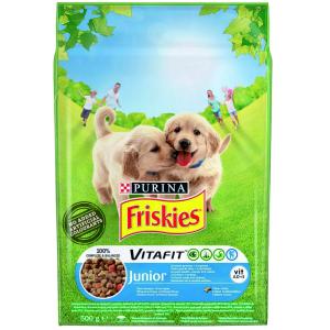 ФРИСКИС КУЧЕ 500G ДЖУНИЪР ПИЛЕ/ЗЕЛЕНЧУК