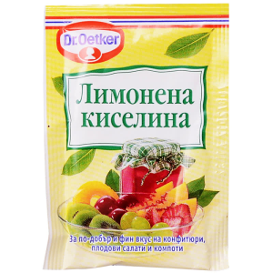ДР ЙОТКЕР ЛИМОНЕНА КИСЕЛИНА