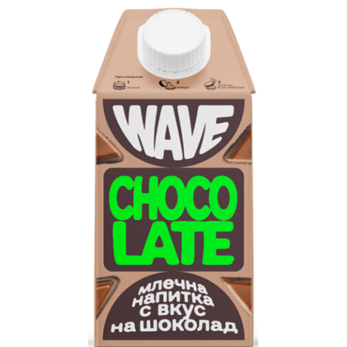 ФИБЕЛА WAVE ПЛОДОВО МЛЯКО 0.500 ШОКО