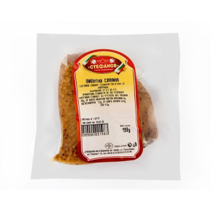 СТЕФАНОВ СЛАНИНА ПИКАНТНА пр 0.200 ВАКУУМ ПАРЧЕ