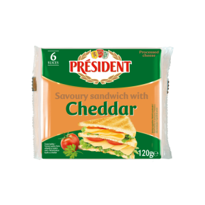 ПРЕЗИДЕНТ ТОП.СИРЕНЕ 0.120 ЧЕДЪР ТОСТ