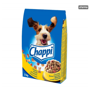 ЧАПИ СУХО 3кг ПТИЧЕ/ПТИЧЕ И ЗЕЛЕНЧУЦИ 4/48/3833/