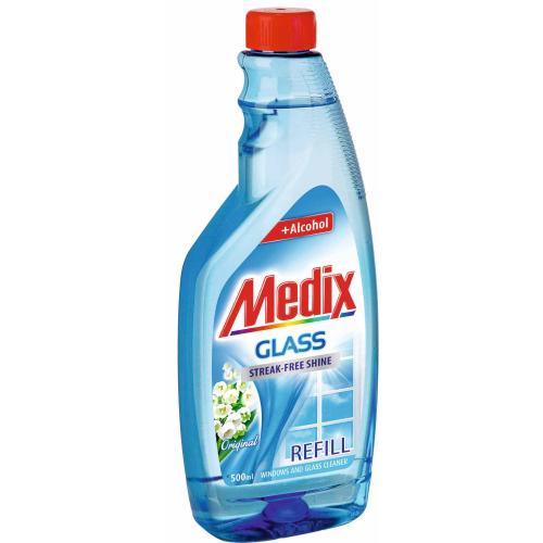 МЕДИКС СТЪКЛО 0.500 РЕЗЕРВА СИНЯ