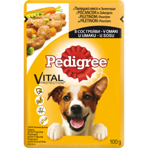 ПЕДИГРИ РО /ПАУЧ/ 0.100 ПАУЧ ПИЛЕ/ЗЕЛЕНЧУК 24/264/7322/