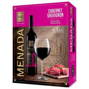 ВИНО МЕНАДА 3л КАБЕРНЕ