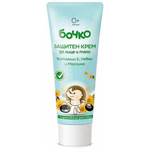 БОЧКО КРЕМ 0.075 ЗАЩИТЕН ТУБА ПАНТЕНОЛ /0552/