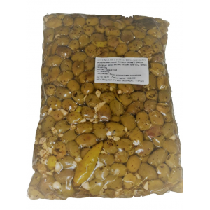 КАЛИНА МАСЛИНИ ЗЕЛЕНИ БЕЗ КОСТИЛКА С РИГАН 3КГ