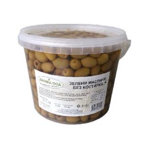 КАЛИНА МАСЛИНИ ЗЕЛЕНИ БЕЗ КОСТИЛКА 3кг