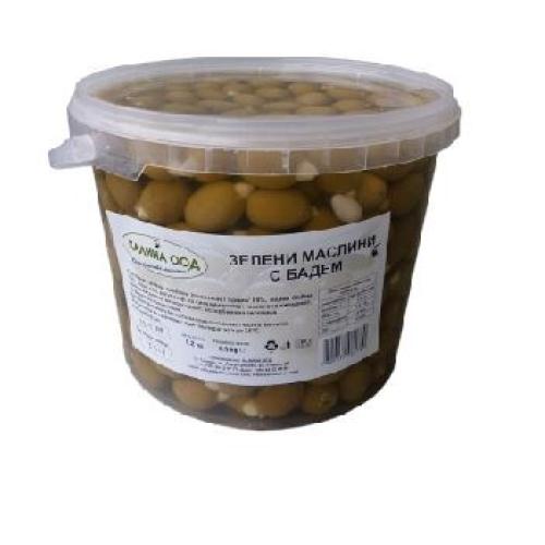 КАЛИНА МАСЛИНИ ЗЕЛЕНИ С БАДЕМ 3.500